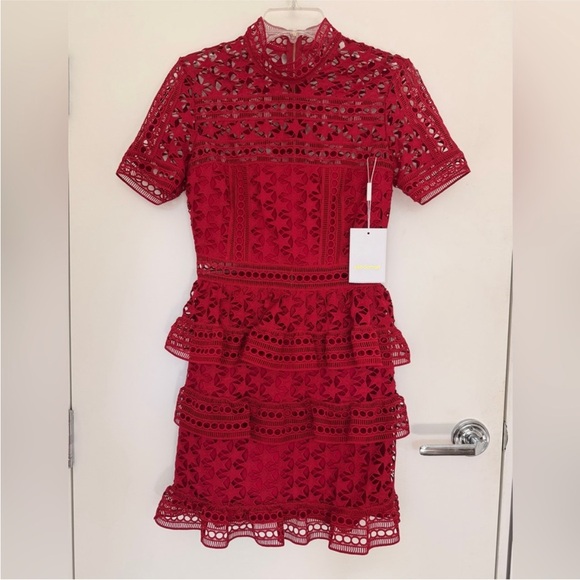 Self-Portrait NWT Red Dress